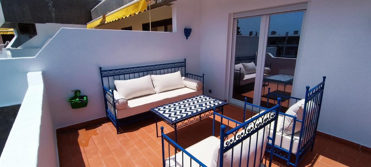 Blue & Yellow Penthouse With Terrace At Balaia Mar 알부페이라 외부 사진