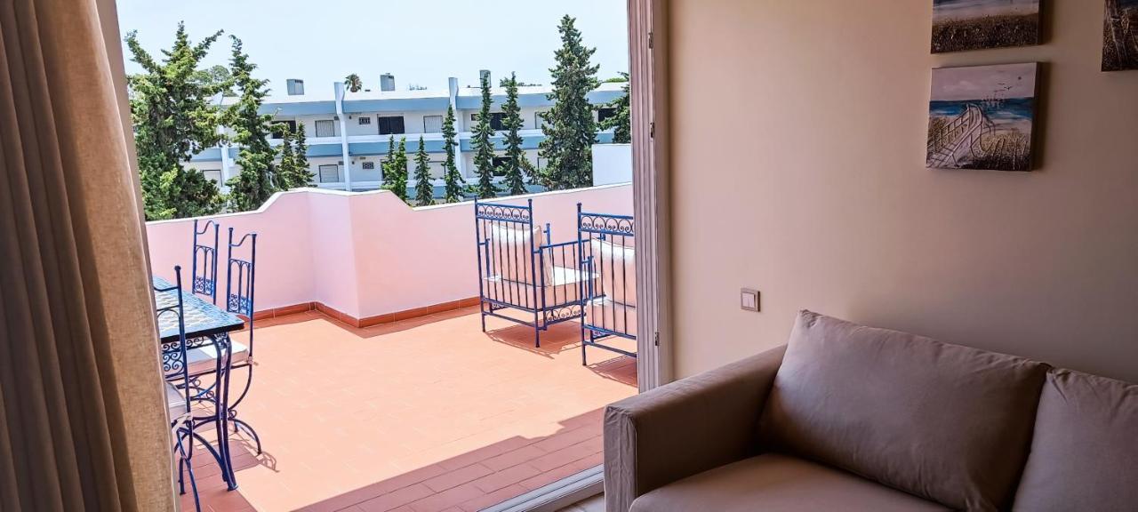 Blue & Yellow Penthouse With Terrace At Balaia Mar 알부페이라 외부 사진
