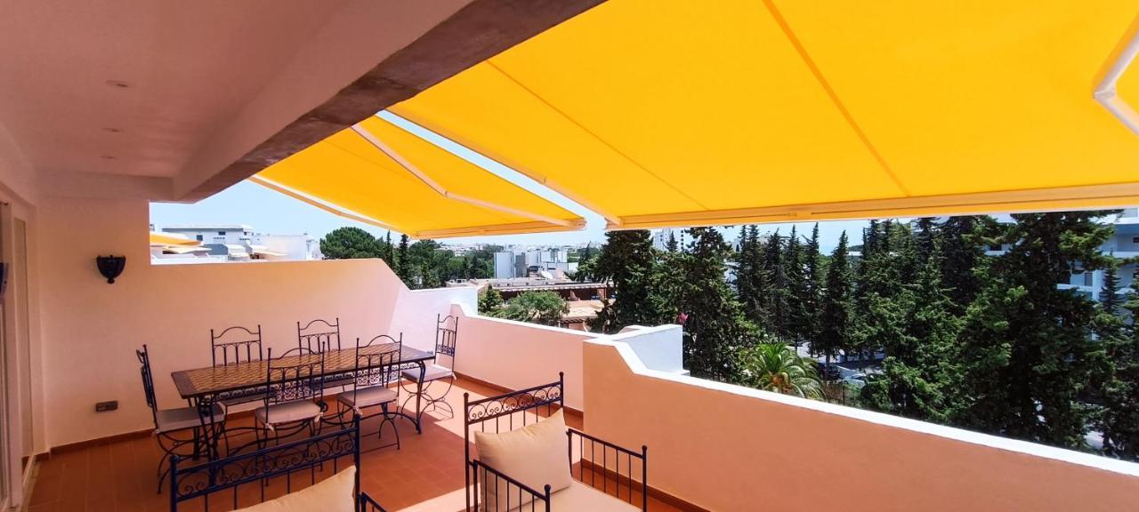 Blue & Yellow Penthouse With Terrace At Balaia Mar 알부페이라 외부 사진