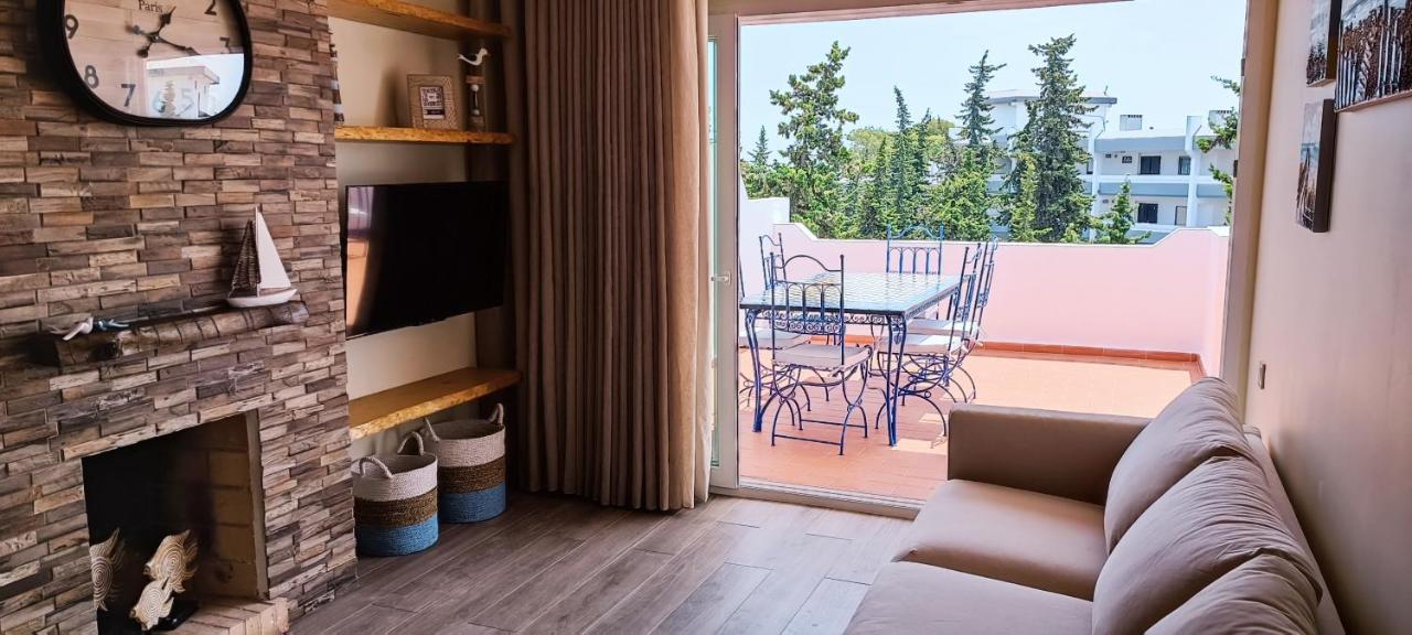 Blue & Yellow Penthouse With Terrace At Balaia Mar 알부페이라 외부 사진