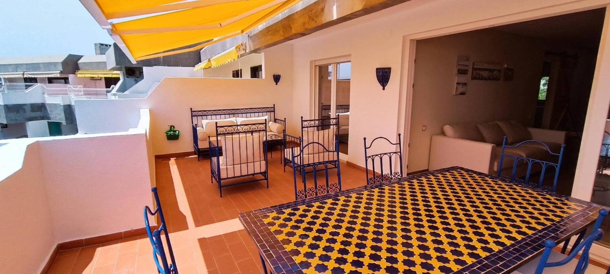 Blue & Yellow Penthouse With Terrace At Balaia Mar 알부페이라 외부 사진